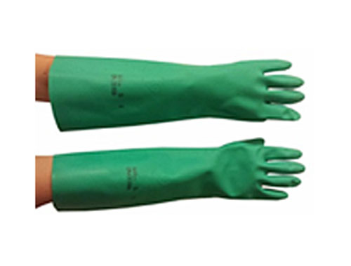 Chemical Resistant NITRILE Gloves – Green