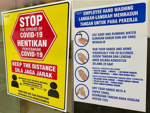 Signage Sticker